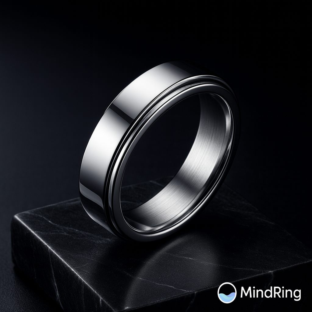 MindRing™ SERENYX™ — Spin Away Stress. Find Instant Calm.