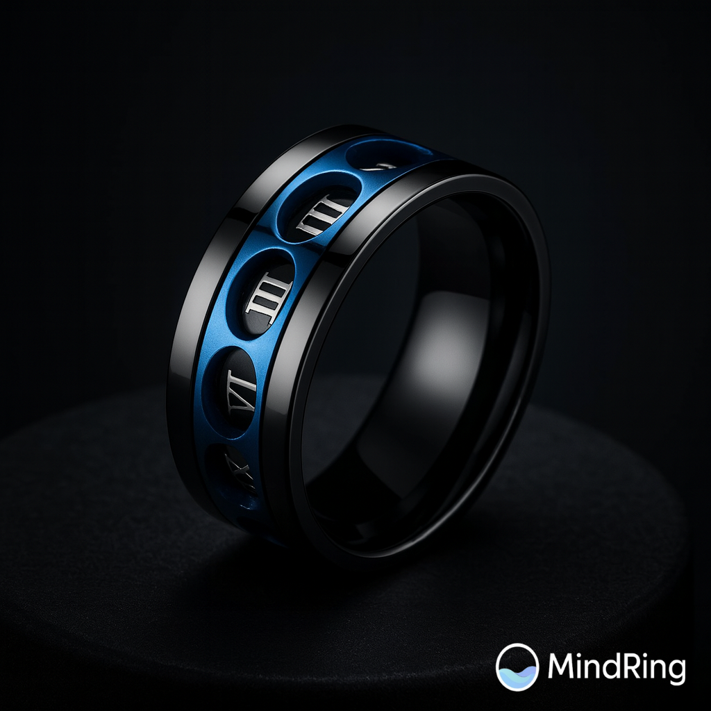 MindRing™ SERENYX™ — Spin Away Stress. Find Instant Calm.