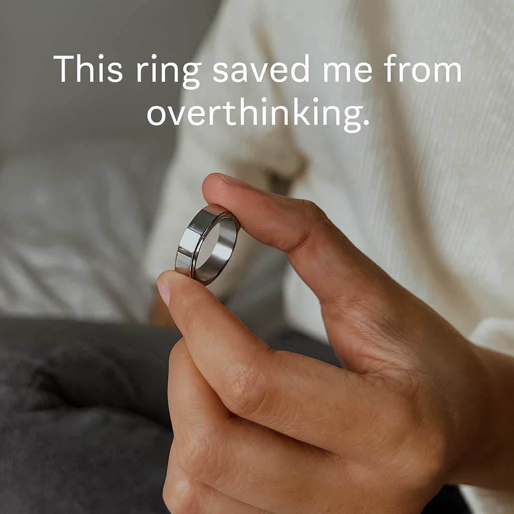 MindRing™ SERENYX™ — Spin Away Stress. Find Instant Calm.