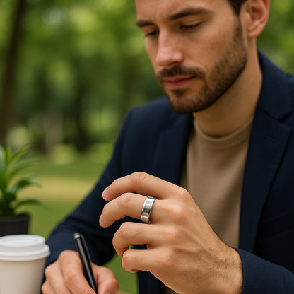 MindRing™ SERENYX™ — Spin Away Stress. Find Instant Calm.