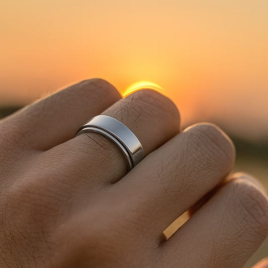 MindRing™ SERENYX™ — Spin Away Stress. Find Instant Calm.